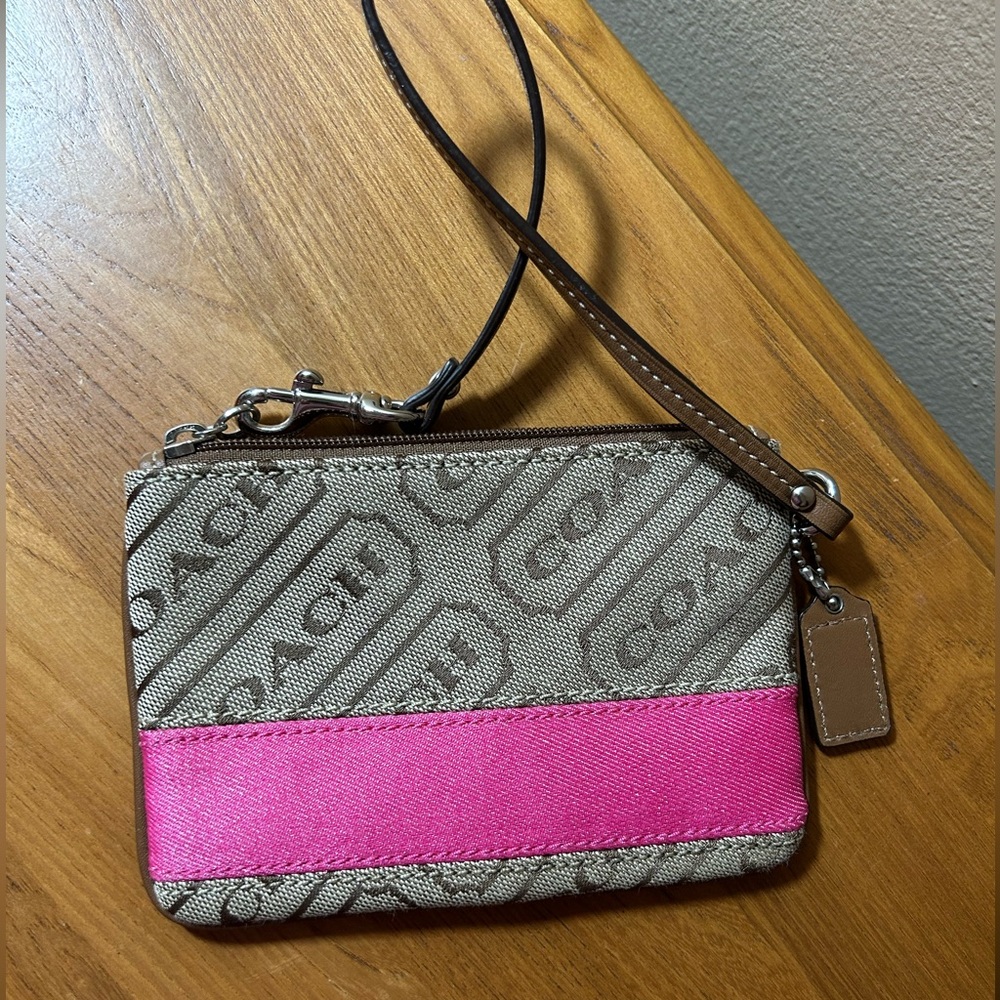 Coach Wristlet